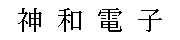 神和電子